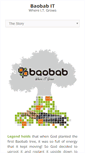 Mobile Screenshot of baobabit.com