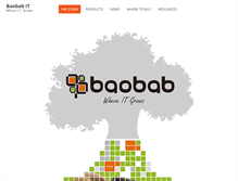 Tablet Screenshot of baobabit.com